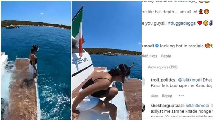 Lalit Modi says Looking hot to his girlfriend Sushmita Sen latest post sgk Lalit Modi says Looking hot to his girlfriend Sushmita Sen latest post sgk