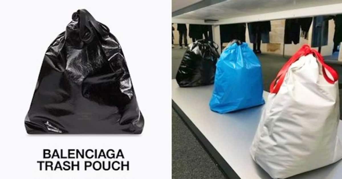 Balenciaga Introducing World's Most Expensive 'Trash Pouch' Worth Rs 1.4  Lakh Leaves Internet Speechless - Culture