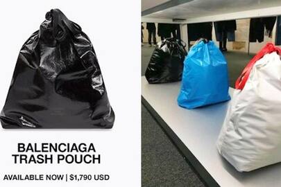 Balenciaga selling trash 'pouches' bags that cost $1790