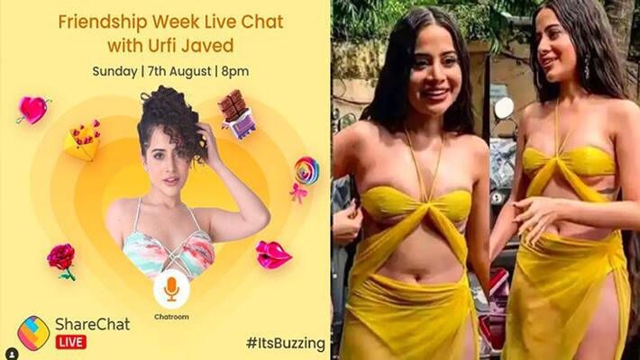 Urfi Javed will do live chat on Friendship Day see what time it will be today Uorfi rps Urfi Javed will do live chat on Friendship Day see what time it will be today Uorfi rps