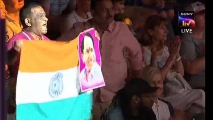Netizens slams Telangana Sports Chairman for waving CM KCR Photo instead of Nikhat Zareen when she won gold medal ckm Netizens slams Telangana Sports Chairman for waving CM KCR Photo instead of Nikhat Zareen when she won gold medal ckm