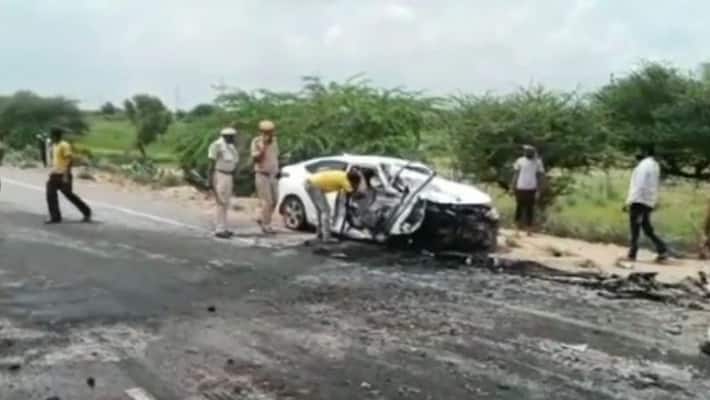 Bikaner News painful road accident in 4 people died on the spot kpr Bikaner News painful road accident in 4 people died on the spot kpr
