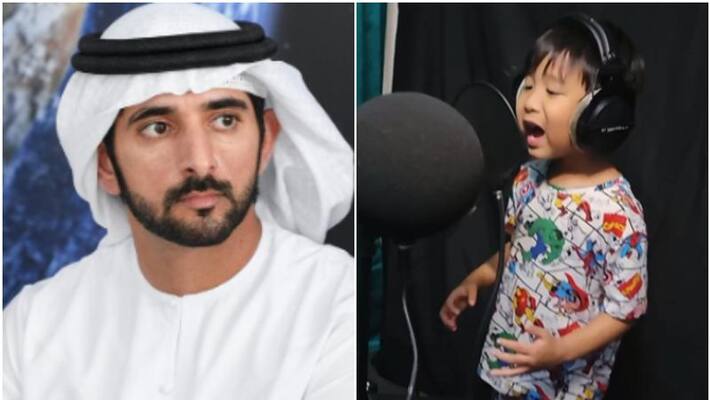 sheikh hamdan shared song of four year old on isntagram sheikh hamdan shared song of four year old on isntagram