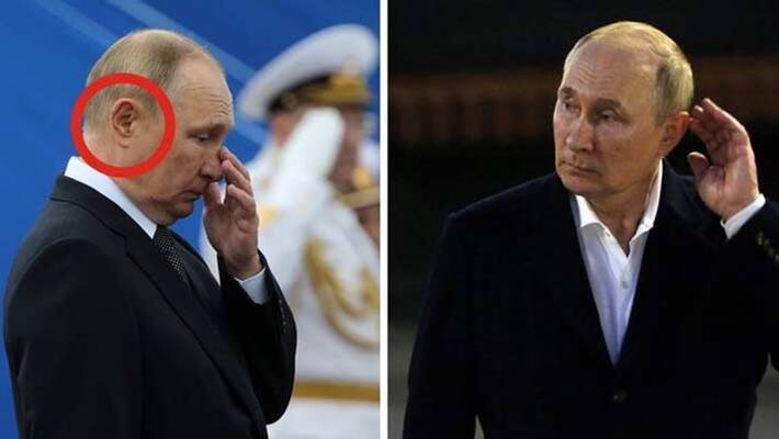 Ukraine intelligence claims Putin is using double body, His ear is changed Ukraine intelligence claims Putin is using double body, His ear is changed