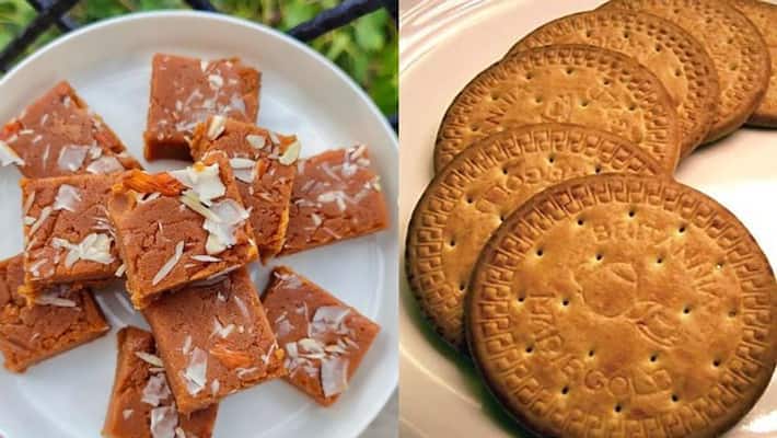 Raksha Bandhan 2022 try this marigold biscuit Barfi recipe on the Rakhi dva Raksha Bandhan 2022 try this marigold biscuit Barfi recipe on the Rakhi dva