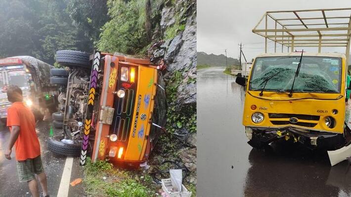 Chikkamagaluru national highway horror more than 8 road accident in just 48 hours ckm Chikkamagaluru national highway horror more than 8 road accident in just 48 hours ckm
