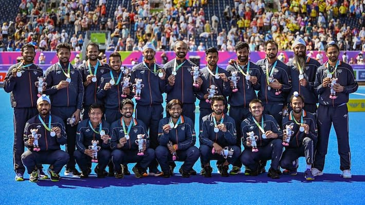 CWG 2022: India settle for silver after 0-7 drubbing against Australia in men's hockey final snt CWG 2022: India settle for silver after 0-7 drubbing against Australia in men's hockey final snt