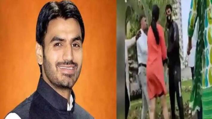 Noida Police arrested Shrikant Tyagi from Meerut Noida Police arrested Shrikant Tyagi from Meerut