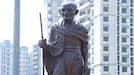 Mahatma Gandhi statue vandalized in New York.. This is the second incident in two weeks..