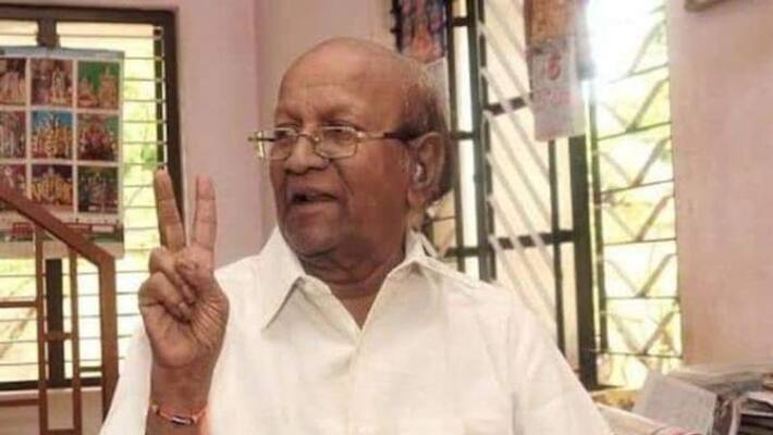 AIADMK's first MP. MGR's trusted commander Mayadevar passed away..AIADMK in grief. AIADMK's first MP. MGR's trusted commander Mayadevar passed away..AIADMK in grief.