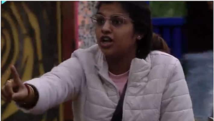 bigg boss ott Kannada; Sonu Gowda fight with Aryavardhan and chitra for Egg sgk bigg boss ott Kannada; Sonu Gowda fight with Aryavardhan and chitra for Egg sgk