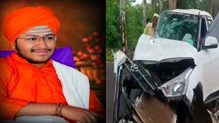 bagalkot abhinava kadasiddeshwar swamiji car accident three injured rbj bagalkot abhinava kadasiddeshwar swamiji car accident three injured rbj