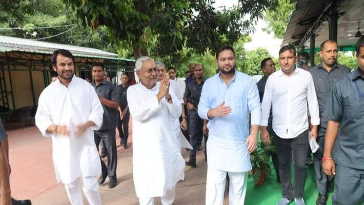 Nitish Kumar take oath as Bihar CM Tejashwi Yadav to be Deputy CM mahagathbandhan government pwt Nitish Kumar take oath as Bihar CM Tejashwi Yadav to be Deputy CM mahagathbandhan government pwt
