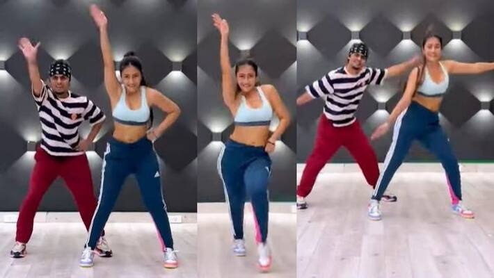 yuzvendra chahal wife dhanasree dance for nithiin song yuzvendra chahal wife dhanasree dance for nithiin song