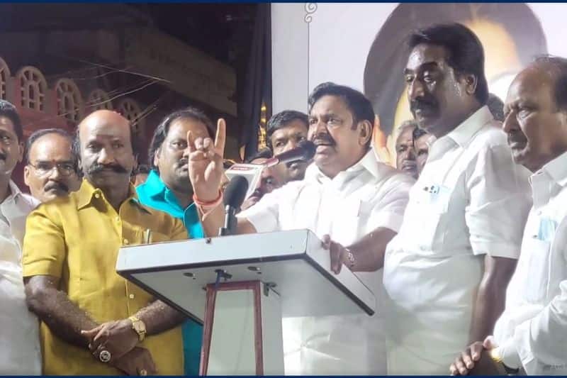 Edappadi Palanikhami asked if even common people can get positions in DMK. 