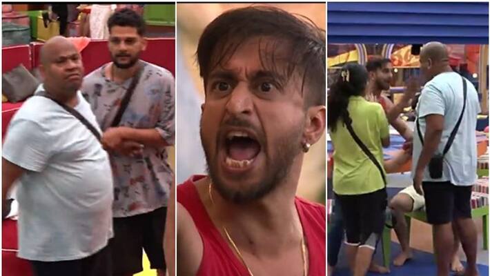 Bigg Boss OTT big Fight between Aryavardhan and Uday Surya sgk Bigg Boss OTT big Fight between Aryavardhan and Uday Surya sgk