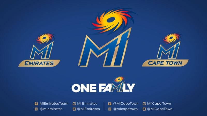 Mumbai Indians unviels names of South Africa and UAE T20 League franchises