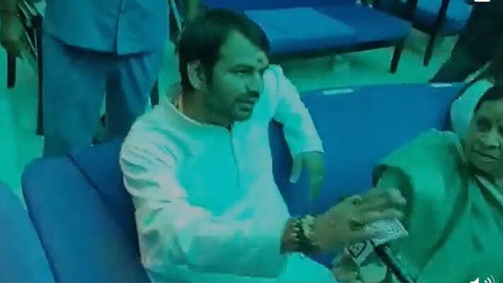 patna news rjd tej pratap yadav angry at media kpr patna news rjd tej pratap yadav angry at media kpr
