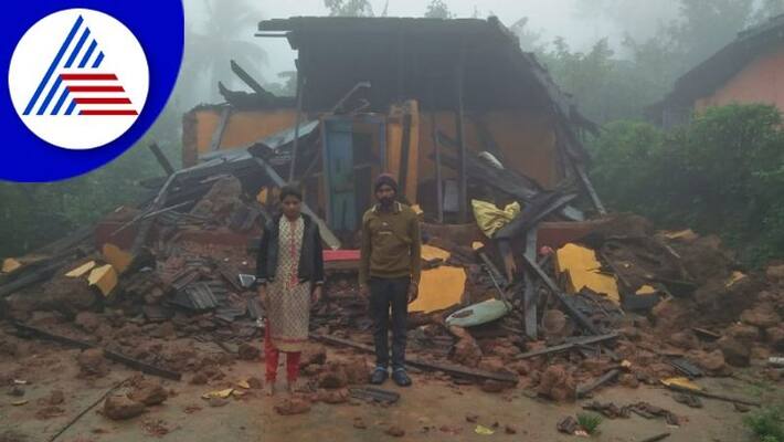Continued wind-rain storm series of disasters in Chikkamagaluru gow Continued wind-rain storm series of disasters in Chikkamagaluru gow