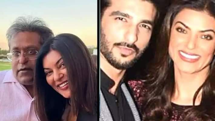 Sushmita Sen attend Movie with ex boyfriend Rohman Sushmita Sen attend Movie with ex boyfriend Rohman