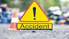 scooter hit by truck in Thrissur student died 