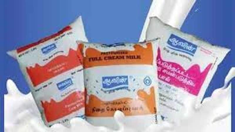 aavin milk purchase price of increased by Rs. 3 per liter
