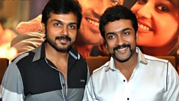 Karthi interesting comments on his brother Suriya Karthi interesting comments on his brother Suriya