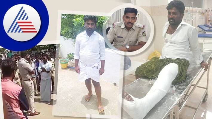 Video viral PSI attacked in public goes viral ballari rav Video viral PSI attacked in public goes viral ballari rav