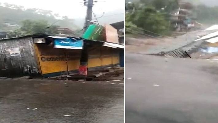 building washes away in himachal flood video goes viral building washes away in himachal flood video goes viral