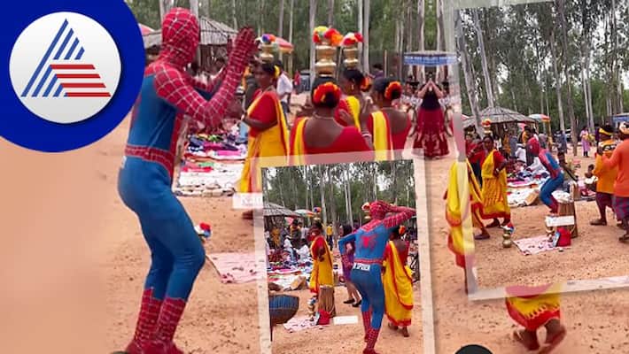 Spider man dancing in Market place video goes viral akb Spider man dancing in Market place video goes viral akb