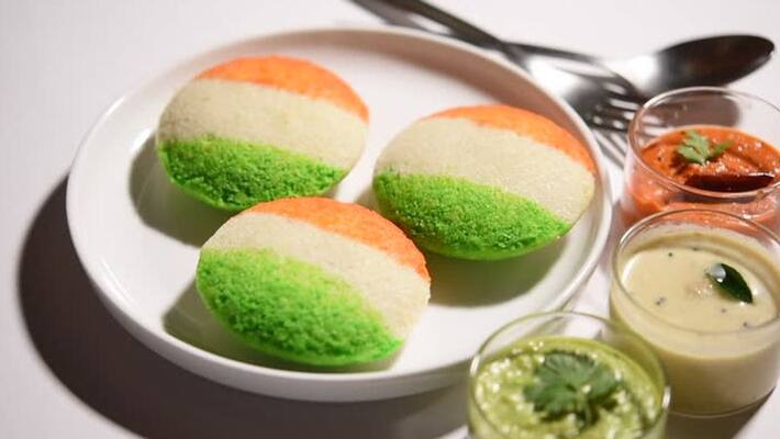 independence day 2022 tiranga recipe know how to make tricolor idali recipe NTP independence day 2022 tiranga recipe know how to make tricolor idali recipe NTP