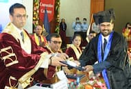 Abhinav Kumar Received Vice-Chancellor's Gold Medal from Hon'ble Chancellor Justice D Y Chandrachur