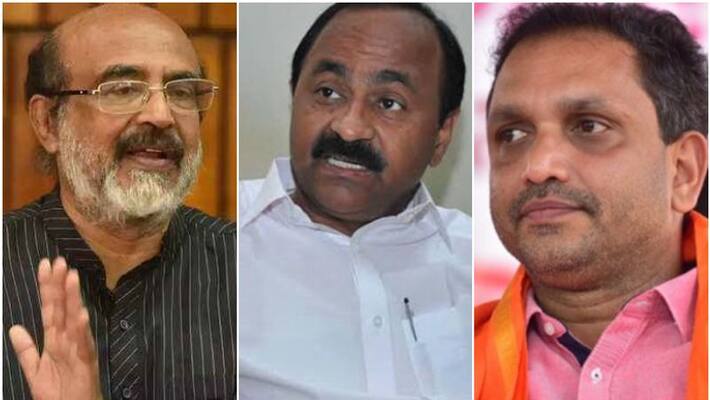 ed notice to thomas isaac v d satheesan backs his bjp asks about deal ed notice to thomas isaac v d satheesan backs his bjp asks about deal