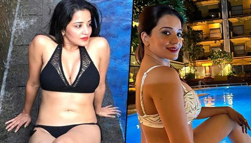 Monalisa SEXY photos: Bhojpuri actress' HOT avatar in 'two-piece only' (See  Pictures)