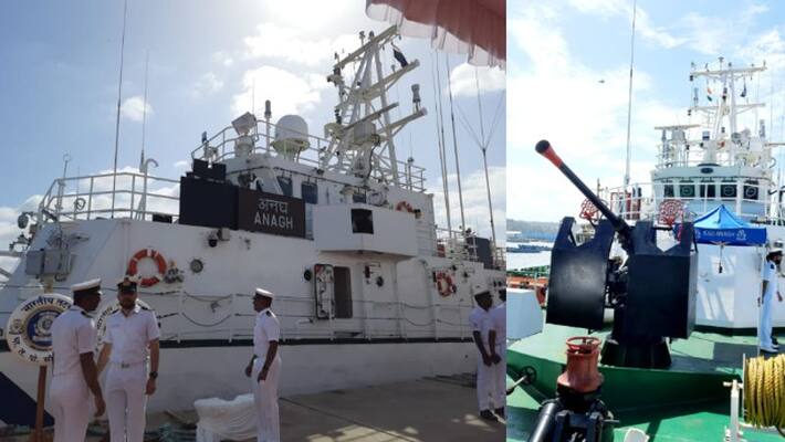 ICGS Anagh vessel handed over to Vizhinjam Coast Protection Force ICGS Anagh vessel handed over to Vizhinjam Coast Protection Force