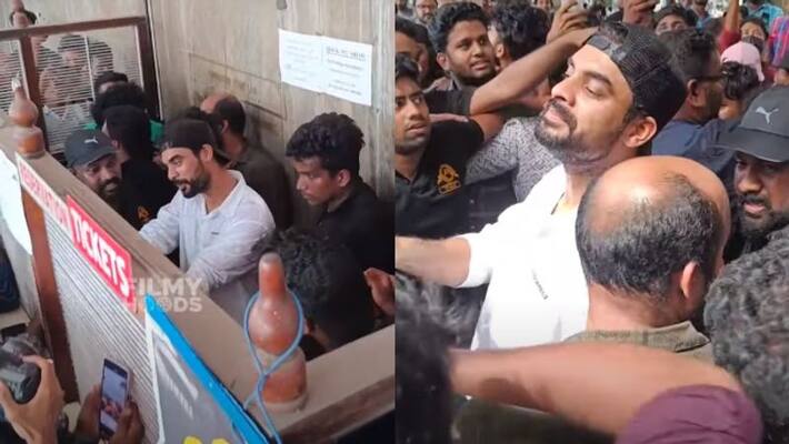 tovino thomas watched thallumaala with audience in ernakulam tovino thomas watched thallumaala with audience in ernakulam