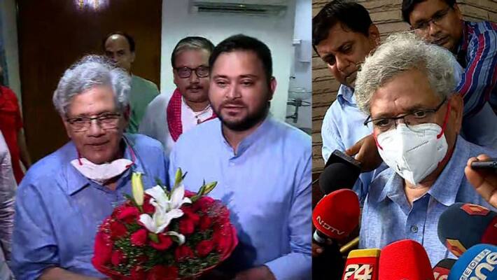 Tejashwi Yadav big allegation on BJP after Nitish Kumar breakup with NDA, DVG Tejashwi Yadav big allegation on BJP after Nitish Kumar breakup with NDA, DVG