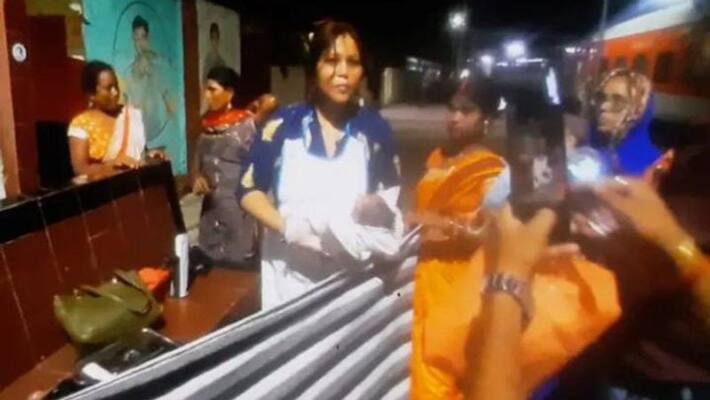 ranchi news woman gave birth at DaltonGanj railway station sca ranchi news woman gave birth at DaltonGanj railway station sca
