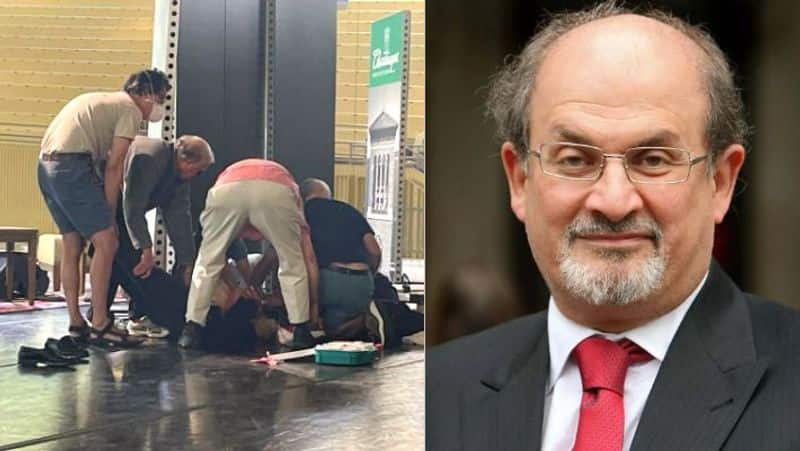 Salman Rushdie may lose an eye and is on life support after being stabbed at a New York event.