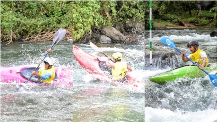 International white water Kayaking Championship begins in Kerala International white water Kayaking Championship begins in Kerala