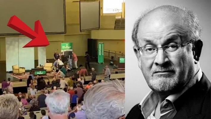 author salman rushdie Attacked On Stage At New York Event author salman rushdie Attacked On Stage At New York Event