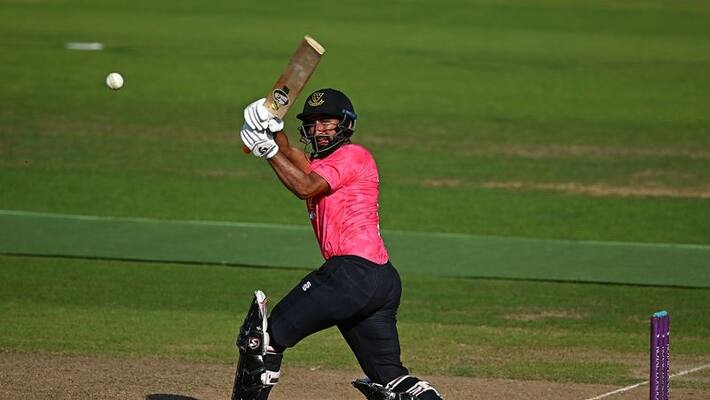 Cheteshwar Pujara Registers Ton In Royal London One Day Cup video viral kvn Cheteshwar Pujara Registers Ton In Royal London One Day Cup video viral kvn
