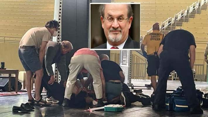 Attack on Salman Rushdie, author of The Satanic Verses, latest update kpa Attack on Salman Rushdie, author of The Satanic Verses, latest update kpa