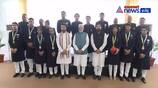 Prime Minister Modi hosted a party for Commonwealth Games medalists!