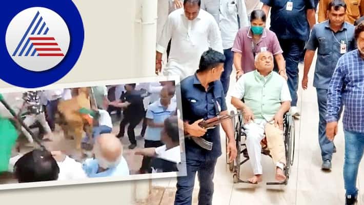 Gujarat ex Deputy Chief Minister Nitin Patel attacked by stray cattle admitted to private hospital san Gujarat ex Deputy Chief Minister Nitin Patel attacked by stray cattle admitted to private hospital san