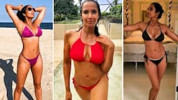 Sultry pictures:  10 times Salman Rushdie's 4th wife Padma Lakshmi sizzled in sexy bikinis snt