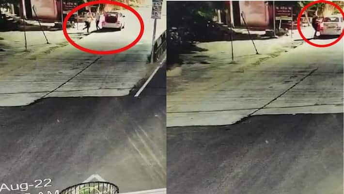 bharatpur crime news accused burn ATM machine steal sixteen lakhs money from there see video sca bharatpur crime news accused burn ATM machine steal sixteen lakhs money from there see video sca