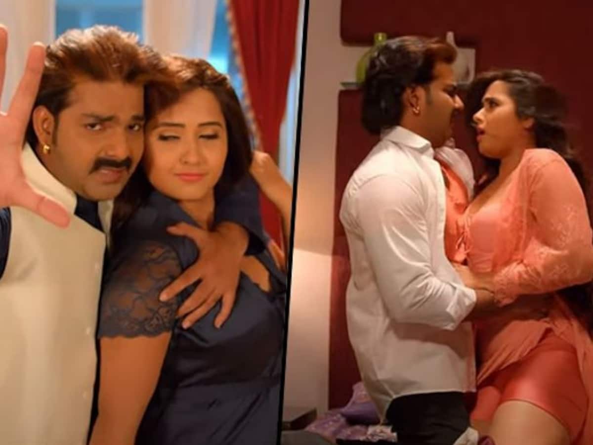 1200px x 900px - Sexy Video: Bhojpuri actress Kajal Raghwani and Pawan Singh's song 'Mehari  Ke Sukh Nahi Debu' goes viral