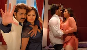 Kajal Sexy Video Com Dengulata - Sexy Video: Bhojpuri actress Kajal Raghwani and Pawan Singh's song 'Mehari  Ke Sukh Nahi Debu' goes viral