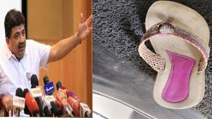 Incident of throwing sandal on minister's car - PTR tweet Incident of throwing sandal on minister's car - PTR tweet